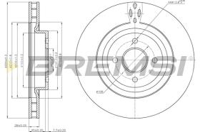 Bremsi CD7200V - BRAKE PADS