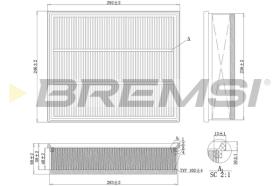 Bremsi FA1108 - BRAKE PADS