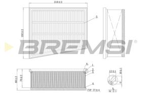 Bremsi FA1166 - BRAKE PADS