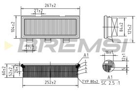 Bremsi FA1352 - BRAKE PADS