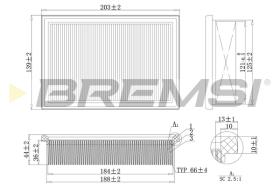 Bremsi FA2104 - BRAKE PADS