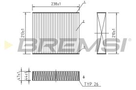 Bremsi FC0401C - BRAKE PADS