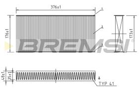 Bremsi FC0403C - BRAKE PADS