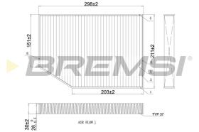 Bremsi FC0421C - BRAKE PADS