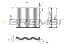 Bremsi FC0449A - BRAKE PADS