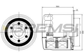 Bremsi FL0710 - BRAKE PADS