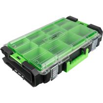 JBM 54519 - CAJA PARA HERRAMIENTAS APILABLE CON 12 COMPARTIMENTOS