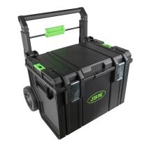 JBM 54535 - CAJA PARA HERRAMIENTAS APILABLE CON RUEDAS (85L)