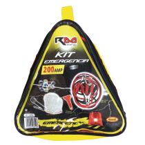 Pool Line 228 - KIT EMERGENCIA 200 AMP : CABLES, GUANTES, LINTERNA, RASQUETA