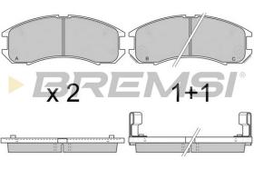 Bremsi BP2423 - BRAKE PADS