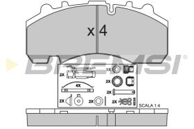 Bremsi BP7314 - PASTTILLA DE  FRENO | BRAKE PADS