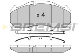 Bremsi BP7317 - PASTTILLA DE  FRENO | BRAKE PADS