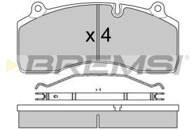 Bremsi BP7333 - PASTTILLA DE  FRENO | BRAKE PADS