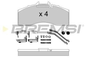 Bremsi BP7335 - PASTTILLA DE  FRENO | BRAKE PADS