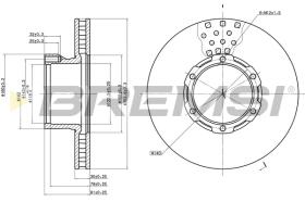 Bremsi CD5162V - BRAKE PADS