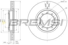 Bremsi CD5182V - BRAKE PADS