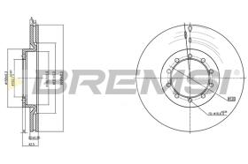 Bremsi CD5183V - BRAKE PADS