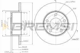 Bremsi CD5195S - BRAKE PADS