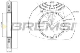 Bremsi CD5259V - BRAKE PADS