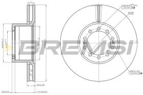 Bremsi CD5286V - BRAKE PADS