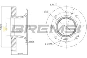 Bremsi CD5305S - BRAKE PADS