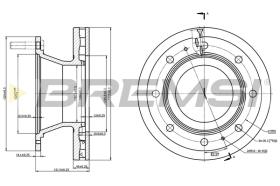 Bremsi CD5307V - BRAKE PADS