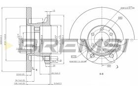 Bremsi CD5313S - BRAKE PADS