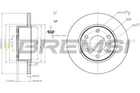 Bremsi CD5316S - BRAKE PADS