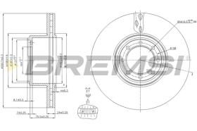 Bremsi CD5321V - BRAKE PADS