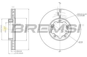 Bremsi CD5326V - BRAKE PADS