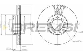 Bremsi CD5329V - BRAKE PADS