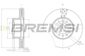 Bremsi CD5331V - BRAKE PADS