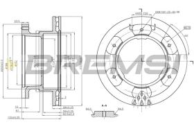 Bremsi CD5332V - BRAKE PADS