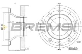 Bremsi CD5337S - BRAKE PADS