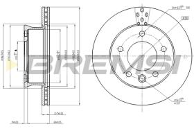 Bremsi CD5361V - BRAKE PADS