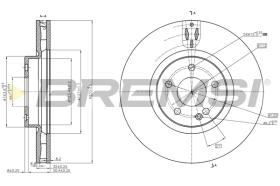 Bremsi CD5379V - BRAKE PADS