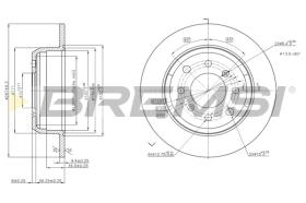 Bremsi CD6002S - BRAKE PADS