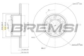 Bremsi CD6007S - BRAKE PADS