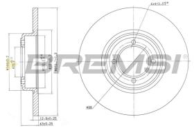 Bremsi CD6012S - BRAKE PADS