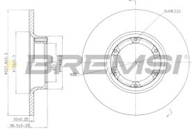 Bremsi CD6016S - BRAKE PADS