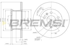 Bremsi CD6033S - BRAKE PADS