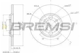 Bremsi CD6034S - BRAKE PADS