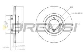 Bremsi CD6049S - BRAKE PADS