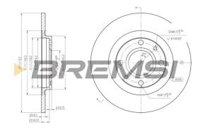 Bremsi CD6051S - BRAKE PADS