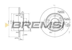 Bremsi CD6053S - BRAKE PADS