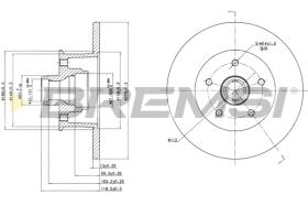 Bremsi CD6057S - BRAKE PADS