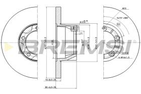 Bremsi CD6058S - BRAKE PADS