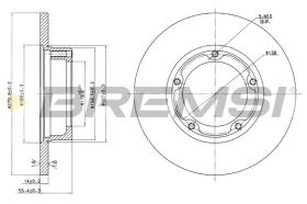 Bremsi CD6061S - BRAKE PADS