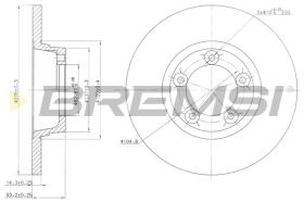 Bremsi CD6065S - BRAKE PADS