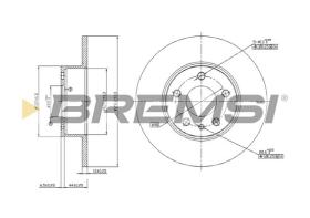 Bremsi CD6067S - BRAKE PADS